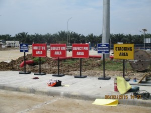 Safety Sign Defect Area