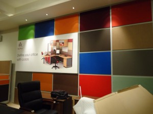 Stickering Define your office with colors